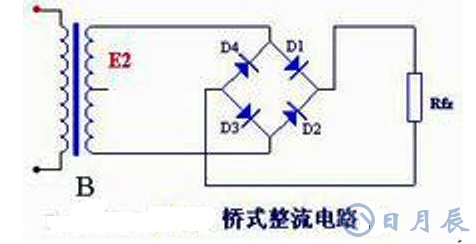 4個二極管全波整流電路圖