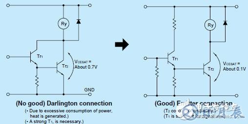 繼電器驅動電路的保護設計