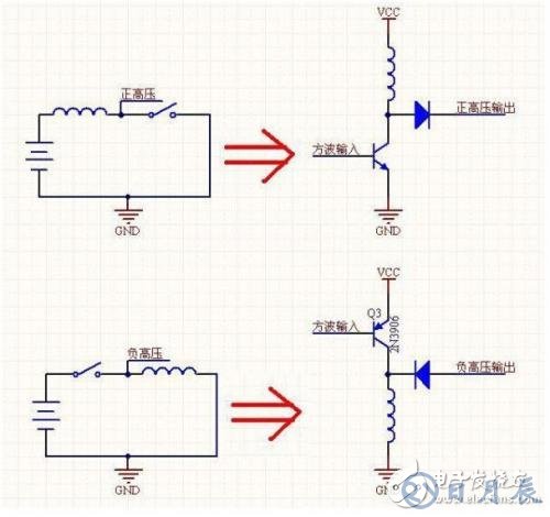 升壓型DC-DC轉換電路工作原理